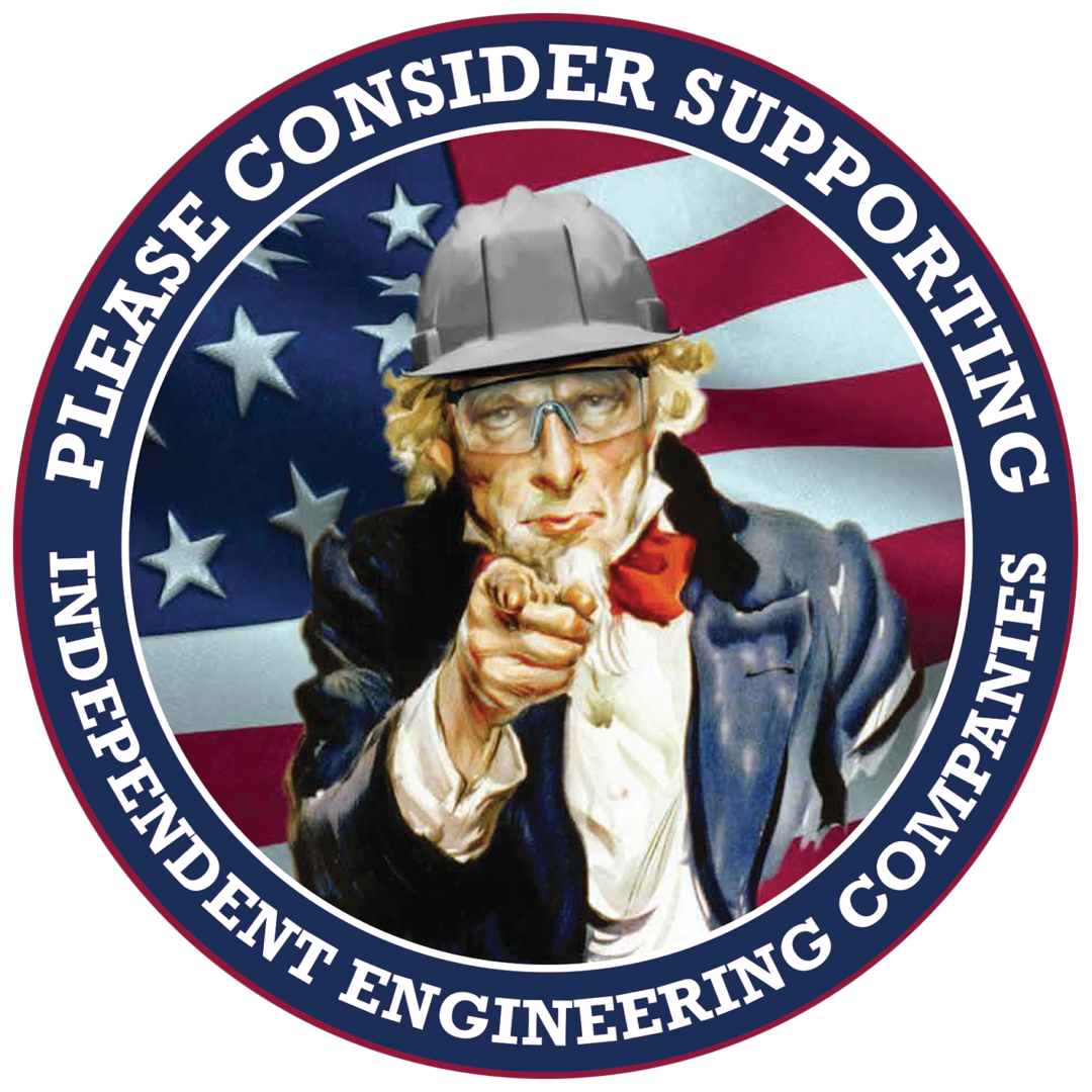 A picture of an uncle sam with the words " please consider supporting independent engineering companies ".